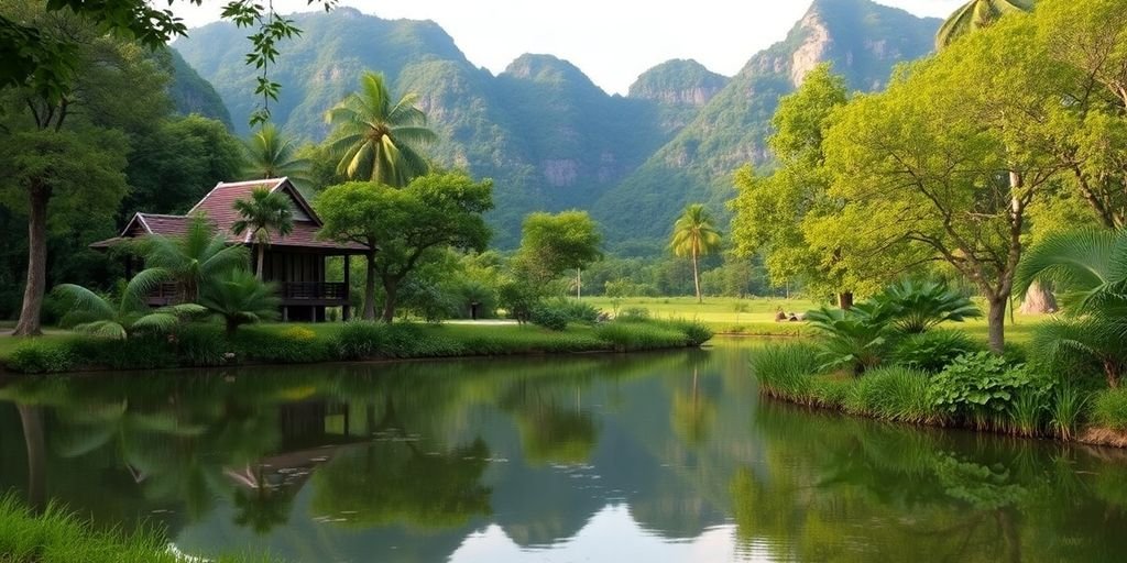 Tranquil Thailand retreat for veterans healing from PTSD.