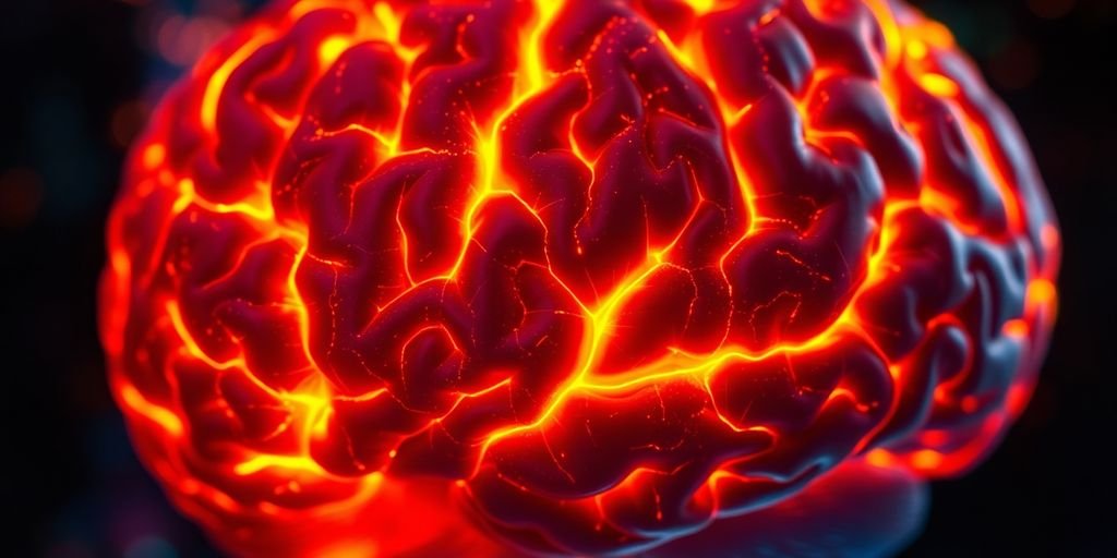 Glowing brain pathways illustrating dopamine addiction effects.