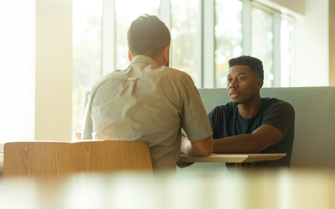 man discussing destinations - Types of Rehabilitation